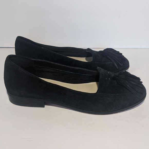 Anne Klein Darcy Black Tassel Loafer Size 7 - Picture 5 of 11